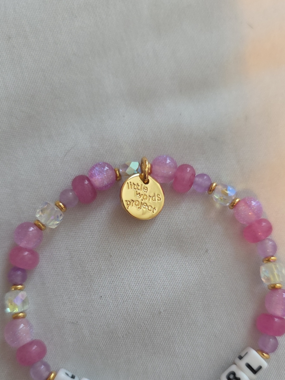 Just A Girl Little Words Project Bracelet - Picture 2 of 2